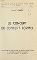Télécharger le livre :  Le concept de concept formel