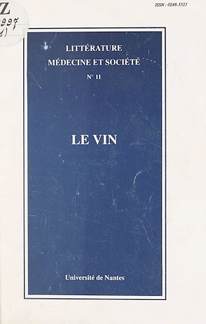 Téléchargez le livre :  Le vin