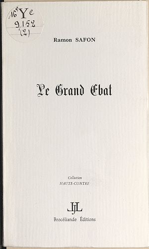 Téléchargez le livre :  Le grand ébat