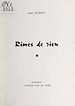 Télécharger le livre :  Rimes de rien