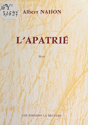 Téléchargez le livre :  L'apatrié