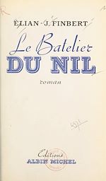 Download this eBook Le batelier du Nil