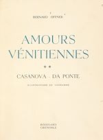 Télécharger le livre :  Amours vénitiennes (2). Casanova, da Ponte