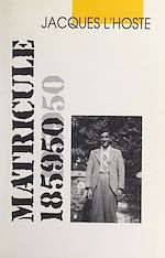 Télécharger le livre :  Matricule 185950