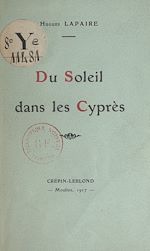 Télécharger le livre :  Du soleil dans les cyprès