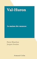 Télécharger le livre :  Val-Huron