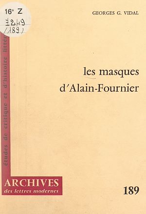 Téléchargez le livre :  Les masques, d'Alain-Fournier