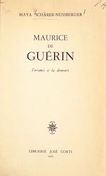 Télécharger le livre :  Maurice de Guérin