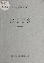 Télécharger le livre :  Dits