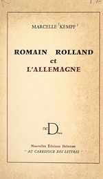 Télécharger le livre :  Romain Rolland et l'Allemagne
