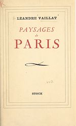 Télécharger le livre :  Paysages de Paris
