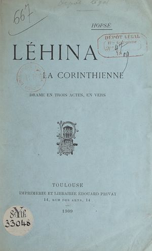 Download the eBook: Léhina, la corinthienne