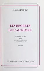 Télécharger le livre :  Voix poétiques (11). Les regrets de l'automne