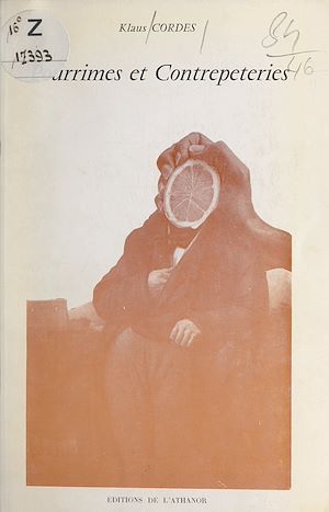 Téléchargez le livre :  Pourrimes et contrepèteries