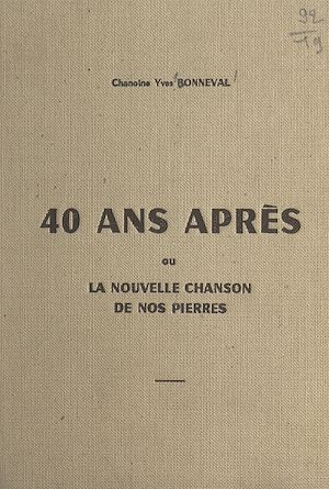 Téléchargez le livre :  Quarante ans après