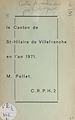 Télécharger le livre :  Le canton de St-Hilaire de Villefranche en l'an 1971
