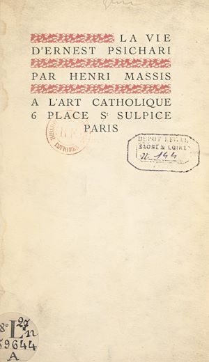 Téléchargez le livre :  La vie d'Ernest Psichari