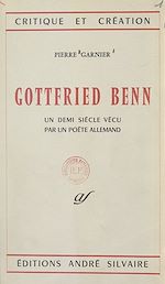Télécharger le livre :  Gottfried Benn