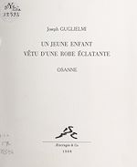 Télécharger le livre :  Un jeune enfant vêtu d'une robe éclatante