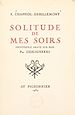 Télécharger le livre :  Solitude de mes soirs