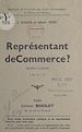 Télécharger le livre :  Représentant de commerce ?