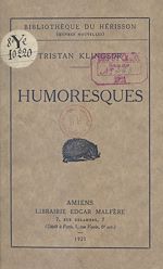 Télécharger le livre :  Humoresques
