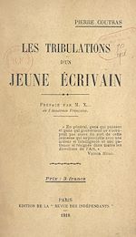 Télécharger le livre :  Les tribulations d'un jeune écrivain