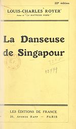 Télécharger le livre :  La danseuse de Singapour