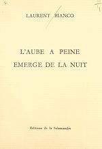 Télécharger le livre :  L'aube à peine émerge de la nuit
