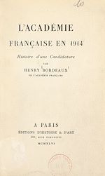 Télécharger le livre :  L'Académie française en 1914
