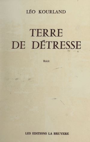 Téléchargez le livre :  Terre de détresse