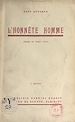 Télécharger le livre :  L'honnête homme