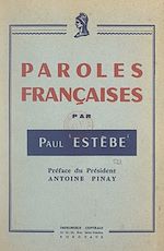 Télécharger le livre :  Paroles françaises