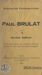Télécharger le livre :  Paul Brulat
