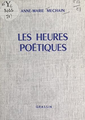 Téléchargez le livre :  Les heures poétiques