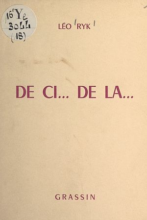 Téléchargez le livre :  De ci... de là...
