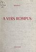 Télécharger le livre :  À vers rompus