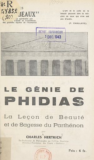 Téléchargez le livre :  Le génie de Phidias