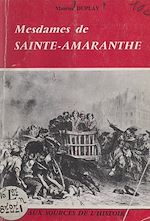 Télécharger le livre :  Mesdames de Sainte-Amaranthe