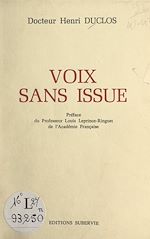 Télécharger le livre :  Voix sans issue