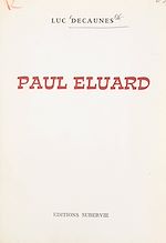 Télécharger le livre :  Paul Éluard