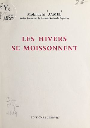 Téléchargez le livre :  Les hivers se moissonnent