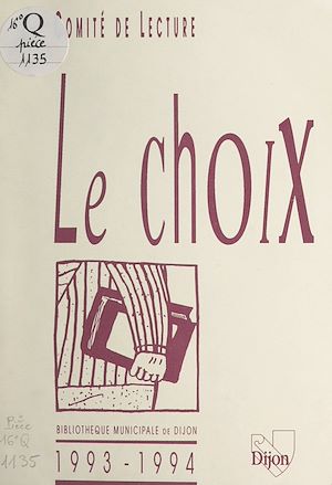 Téléchargez le livre :  Le choix du comité de lecture : 1993-1994