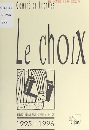 Téléchargez le livre :  Le choix du comité de lecture : 1995-1996