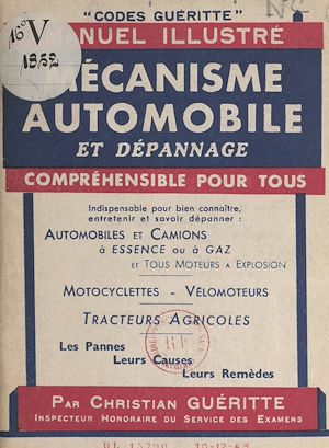 Téléchargez le livre :  Mécanisme automobile et dépannage