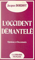 Télécharger le livre :  L'Occident démantelé