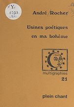Télécharger le livre :  Usines poétiques en ma bohême