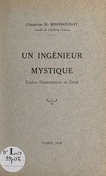 Télécharger le livre :  Un ingénieur mystique : Émilien Desmousseaux de Givré