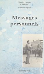 Télécharger le livre :  Messages personnels