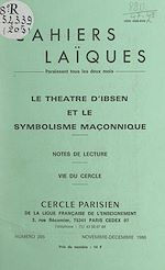 Télécharger le livre :  Le théâtre d'Ibsen et le symbolisme maçonnique